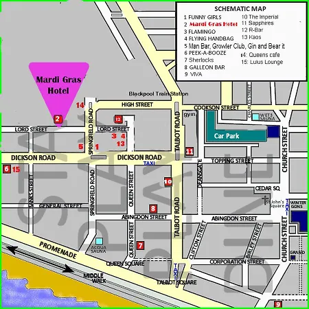 Mardi Gras Bed & Breakfast 3*