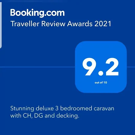 Deluxe 3 Bedroomed Caravan On Marton Mere With Ch Dg And Decking * Blackpool