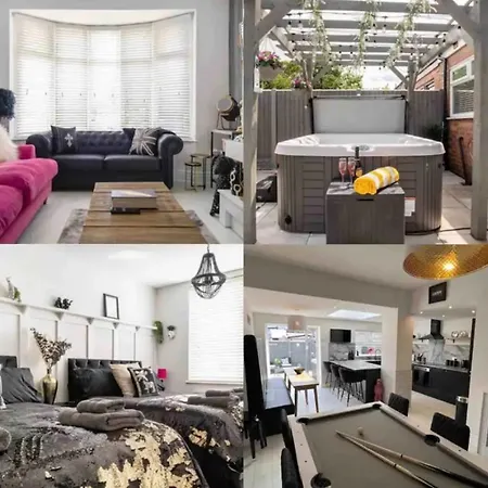 Beachside - Hot Tub Sleeps 10 Blackpool