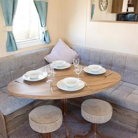 Caravan In Haven Marton Mere