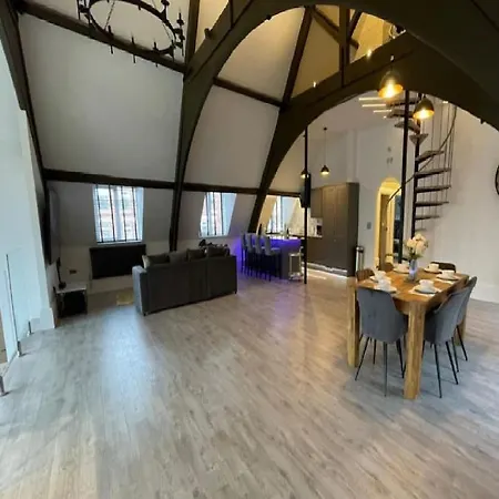 Luxurious Stylish Church Conversion Apartment Blackpool