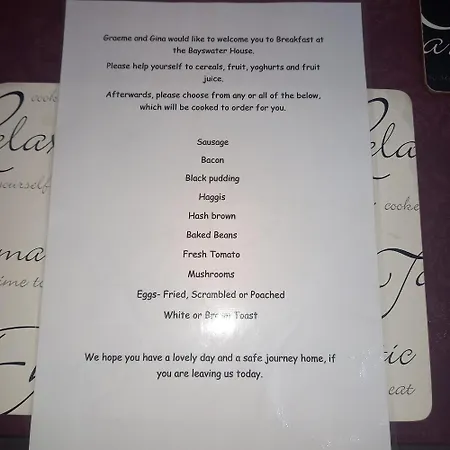 Bayswater House Bed & Breakfast Blackpool