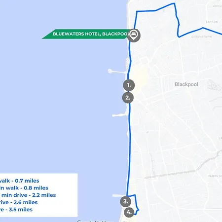 Bluewaters מלון בלקפול