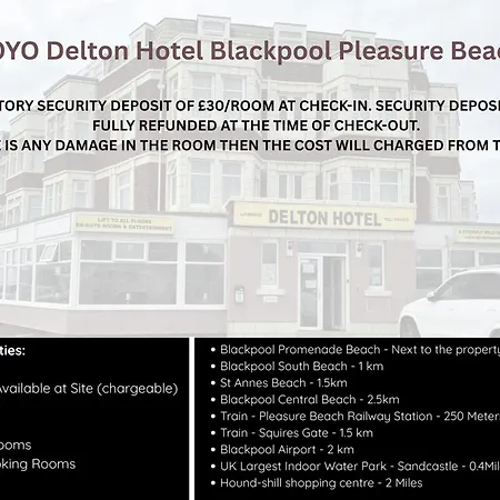 Hotel Oyo Delton Pleasure Blackpool