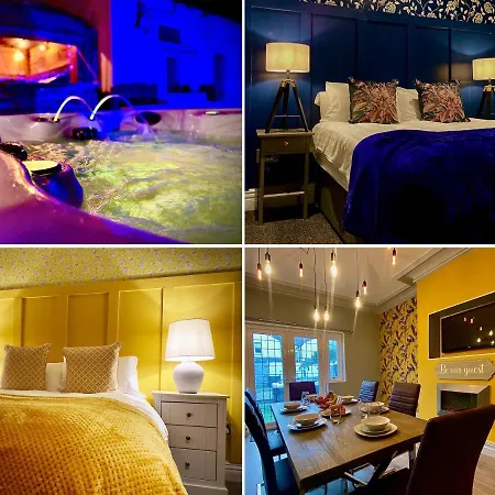 Captivating 4-bed Hot Tub House In *